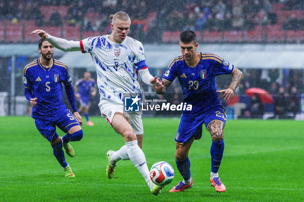 Qualifiers - Italy vs Norway - FIFA WORLD CUP - SOCCER