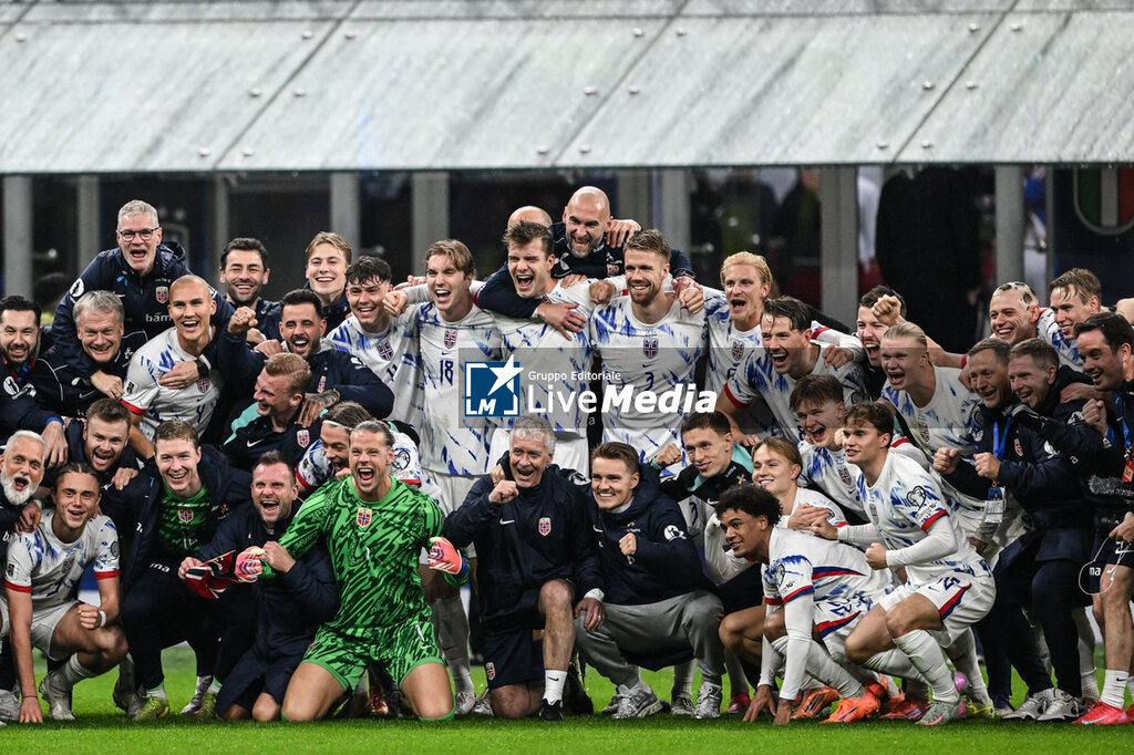 Qualifiers - Italy vs Norway - FIFA WORLD CUP - SOCCER