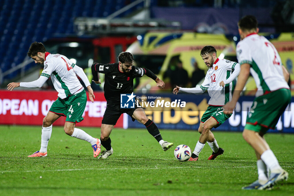 Qualifiers - Bulgaria vs Georgia - FIFA WORLD CUP - SOCCER