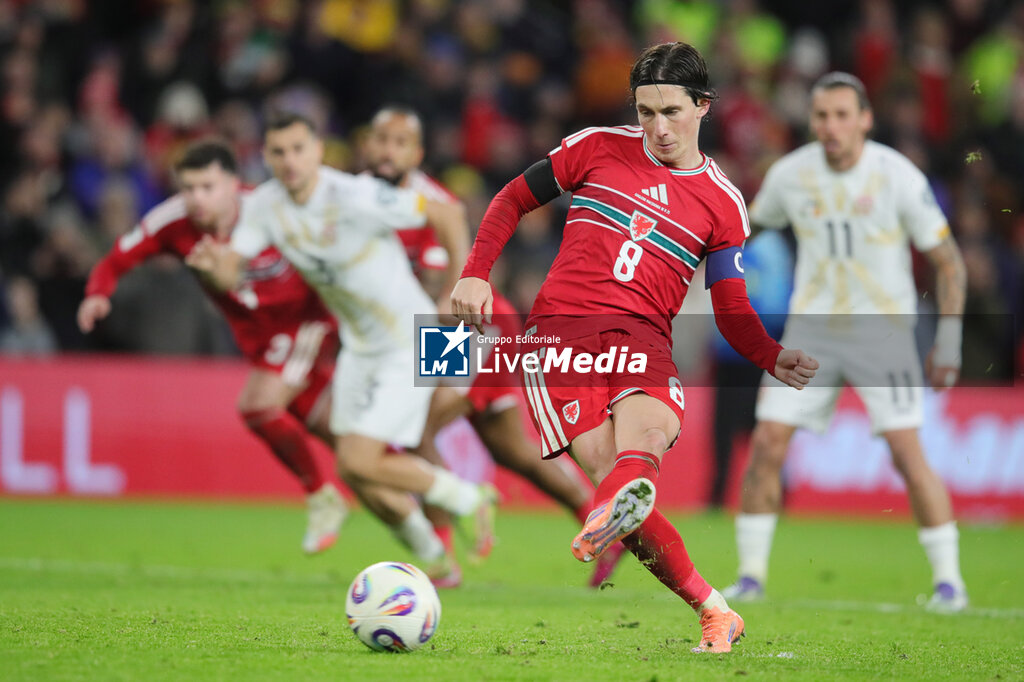 FOOTBALL - WORLD CUP 2026 - QUALIFIERS - WALES v NORTH MACEDONIA - FIFA WORLD CUP - SOCCER