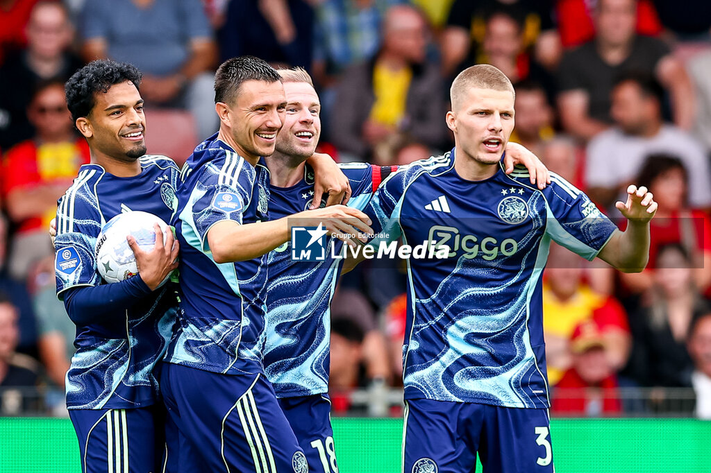 FOOTBALL - NETHERLANDS CHAMP - GO AHEAD EAGLES v AJAX - NETHERLANDS EREDIVISIE - SOCCER