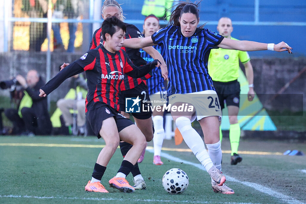 AC Milan vs Inter - FC Internazionale - ITALIAN SERIE A WOMEN - SOCCER