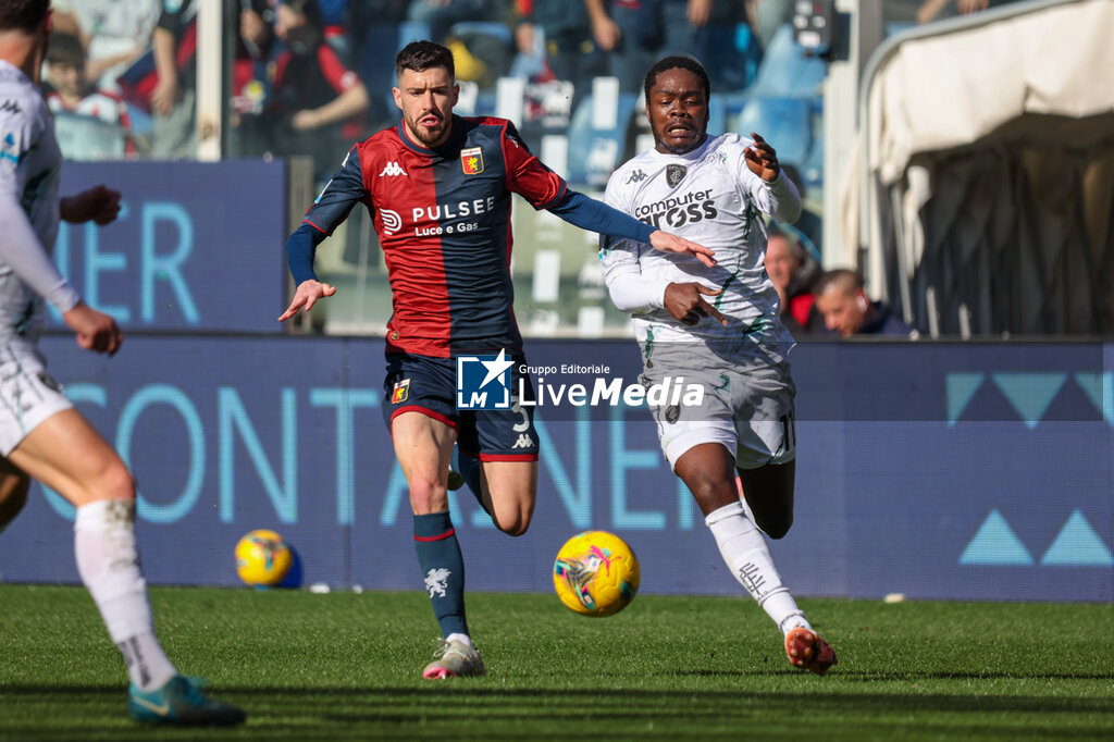 Genoa CFC vs Empoli FC - ITALIAN SERIE A - SOCCER