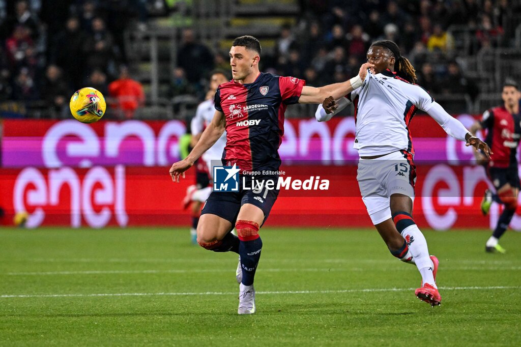 Cagliari Calcio vs Genoa CFC - ITALIAN SERIE A - SOCCER