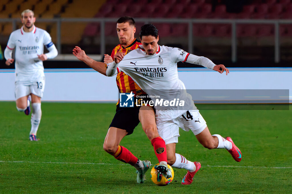 US Lecce vs AC Milan - ITALIAN SERIE A - SOCCER