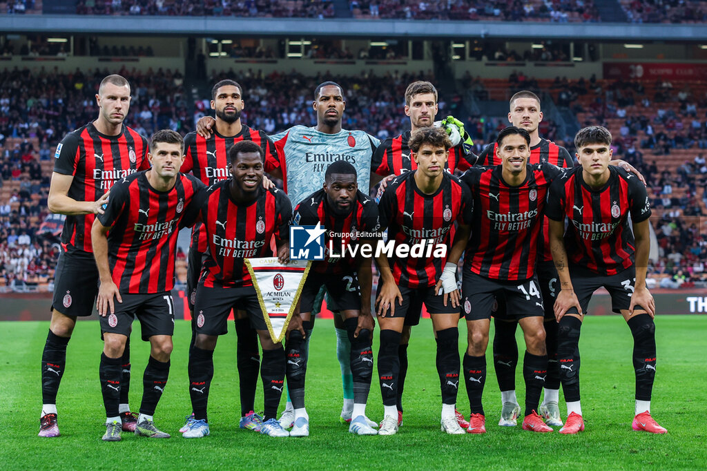 AC Milan vs AC Monza - ITALIAN SERIE A - SOCCER