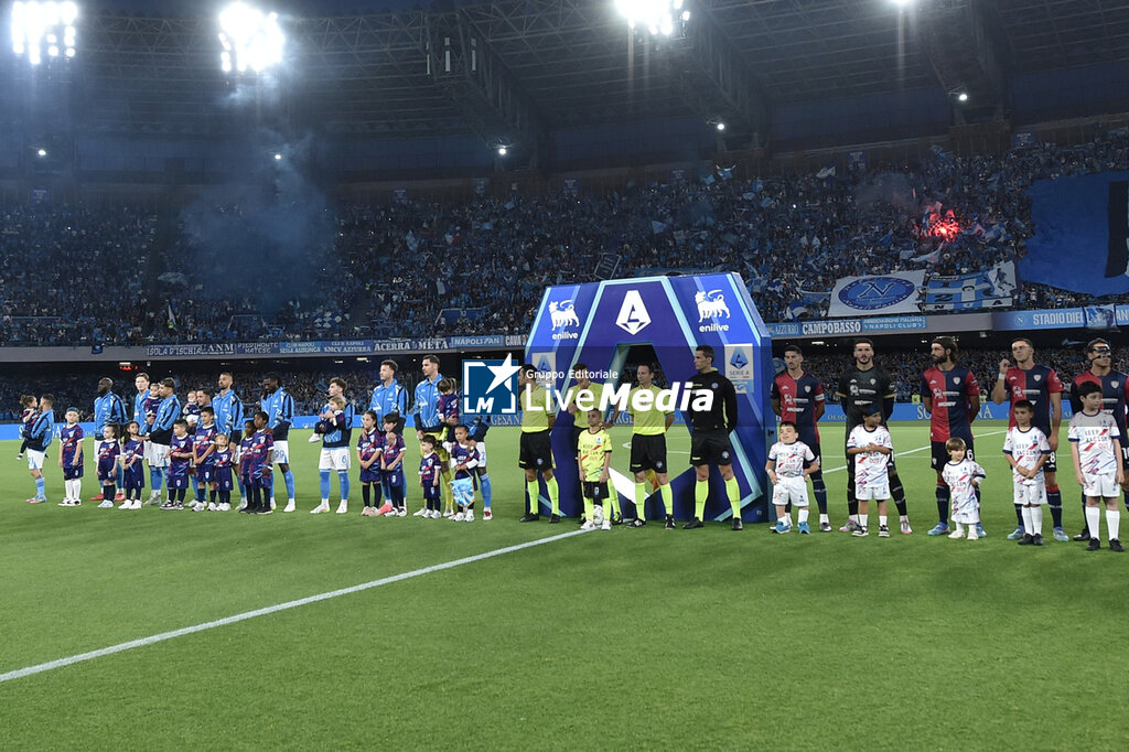 SSC Napoli vs Cagliari Calcio - ITALIAN SERIE A - SOCCER