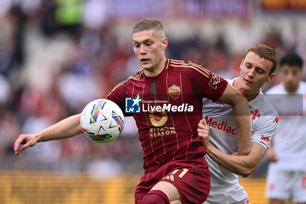 AS Roma vs ACF Fiorentina - ITALIAN SERIE A - SOCCER