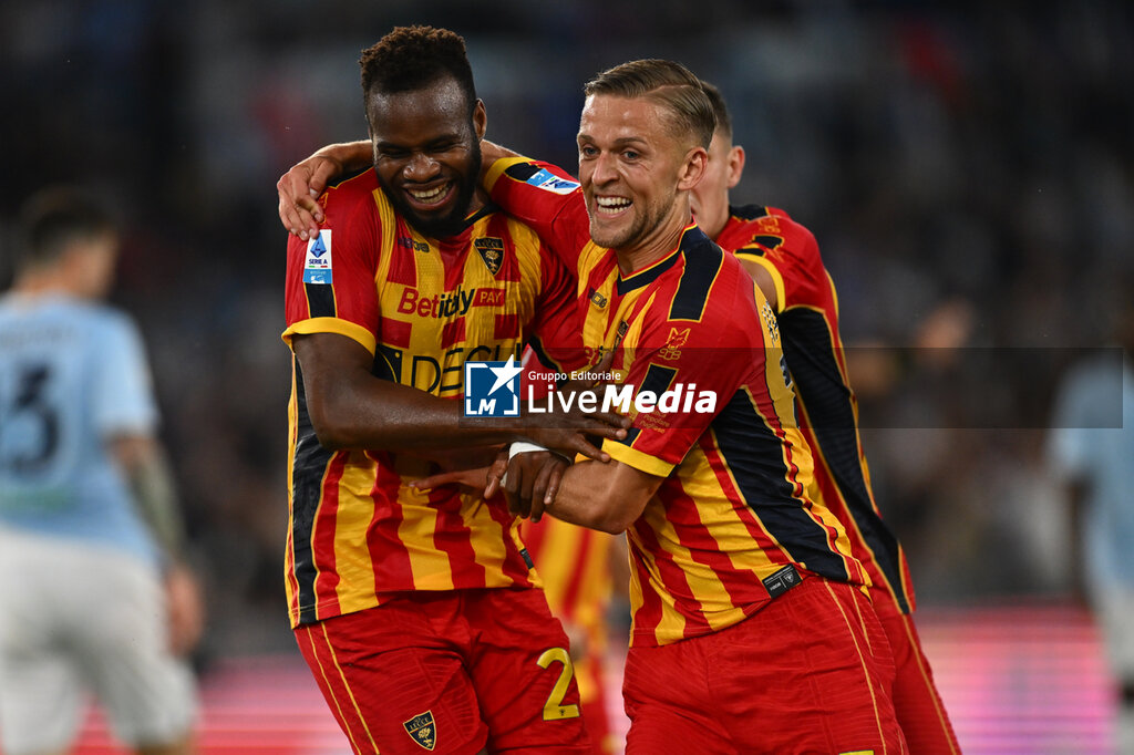 SS Lazio vs US Lecce - ITALIAN SERIE A - SOCCER