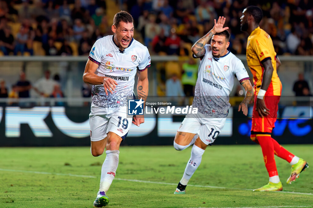 US Lecce vs Cagliari Calcio - SERIE A - CALCIO