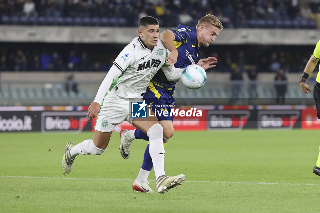 Hellas Verona FC vs US Sassuolo - ITALIAN SERIE A - SOCCER