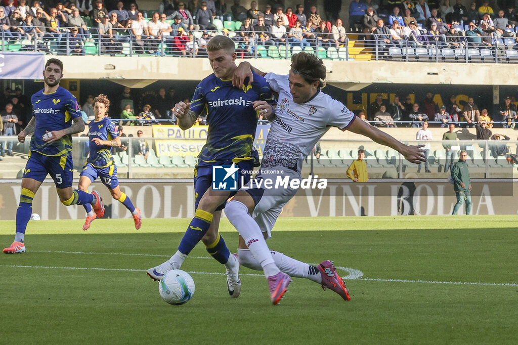 Hellas Verona FC vs Cagliari Calcio - ITALIAN SERIE A - SOCCER