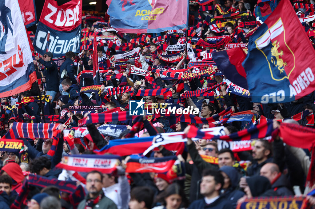 Genoa CFC vs ACF Fiorentina - ITALIAN SERIE A - SOCCER