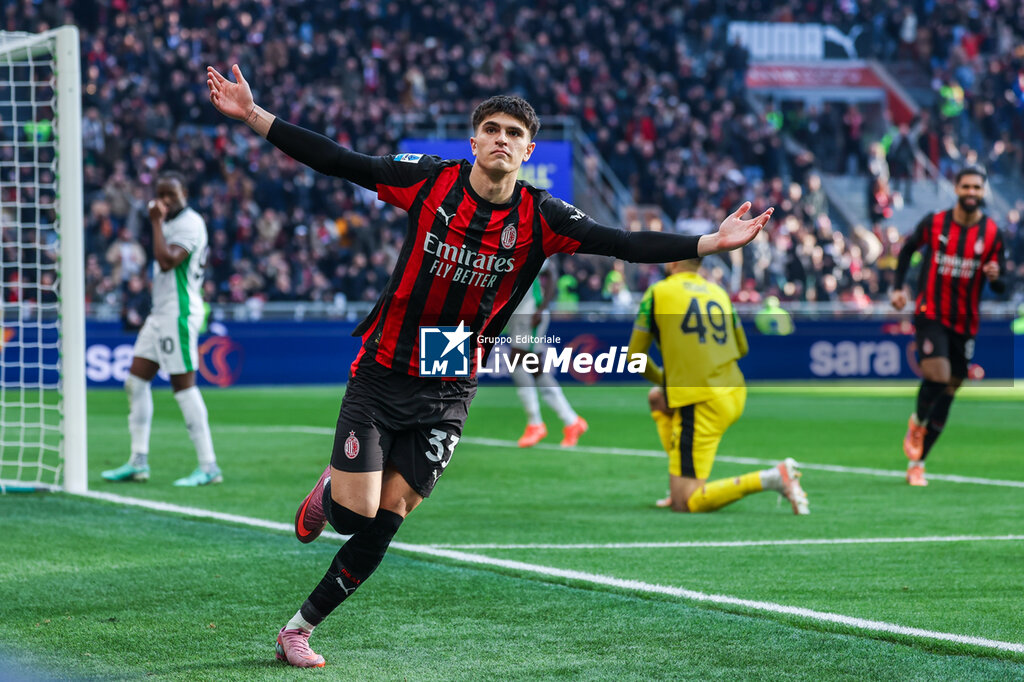 AC Milan vs US Sassuolo - ITALIAN SERIE A - SOCCER