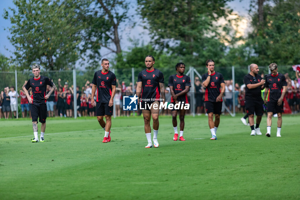 AC Milan training session - ITALIAN SERIE A - SOCCER