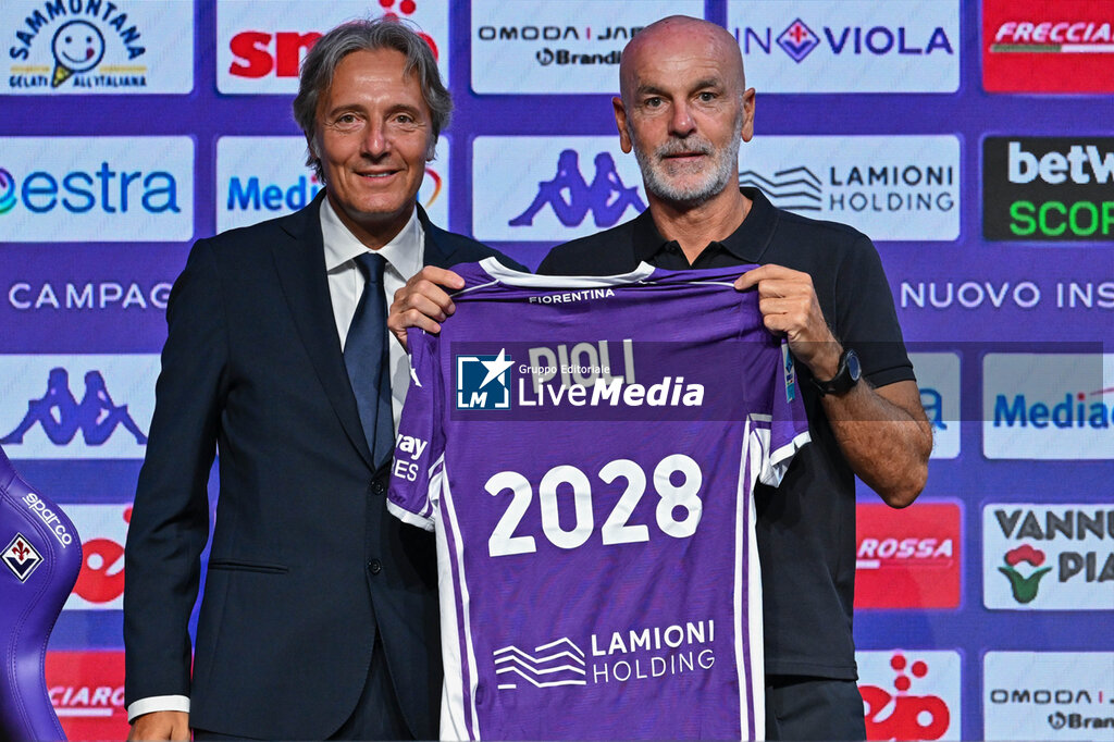 Presentation of ACF Fiorentina's new head coach Stefano Pioli - ITALIAN SERIE A - SOCCER