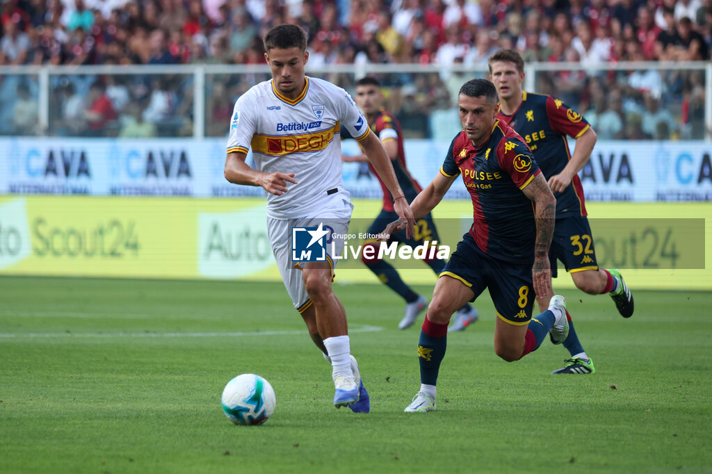 Genoa CFC vs US Lecce - ITALIAN SERIE A - SOCCER