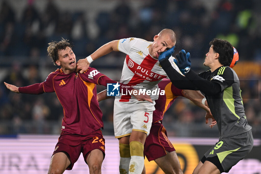 AS Roma vs Genoa CFC - ITALIAN SERIE A - SOCCER
