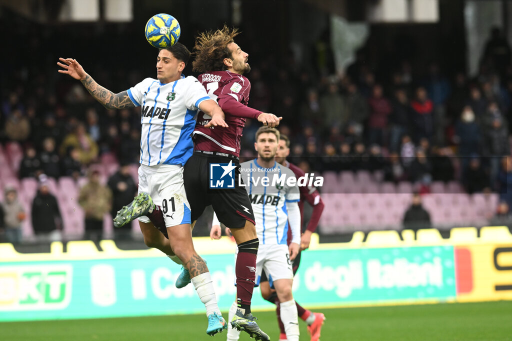 US Salernitana vs USS Sassuolo - ITALIAN SERIE B - SOCCER