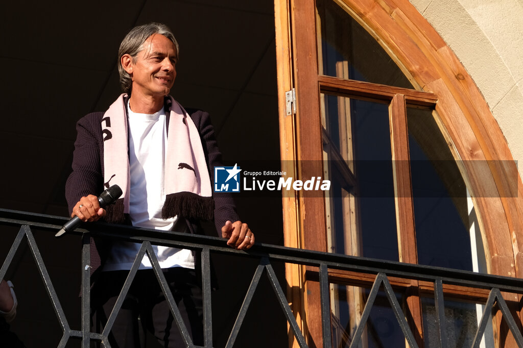 Filippo Inzaghi meets the fans of Palermo Calcio - ITALIAN SERIE B - SOCCER