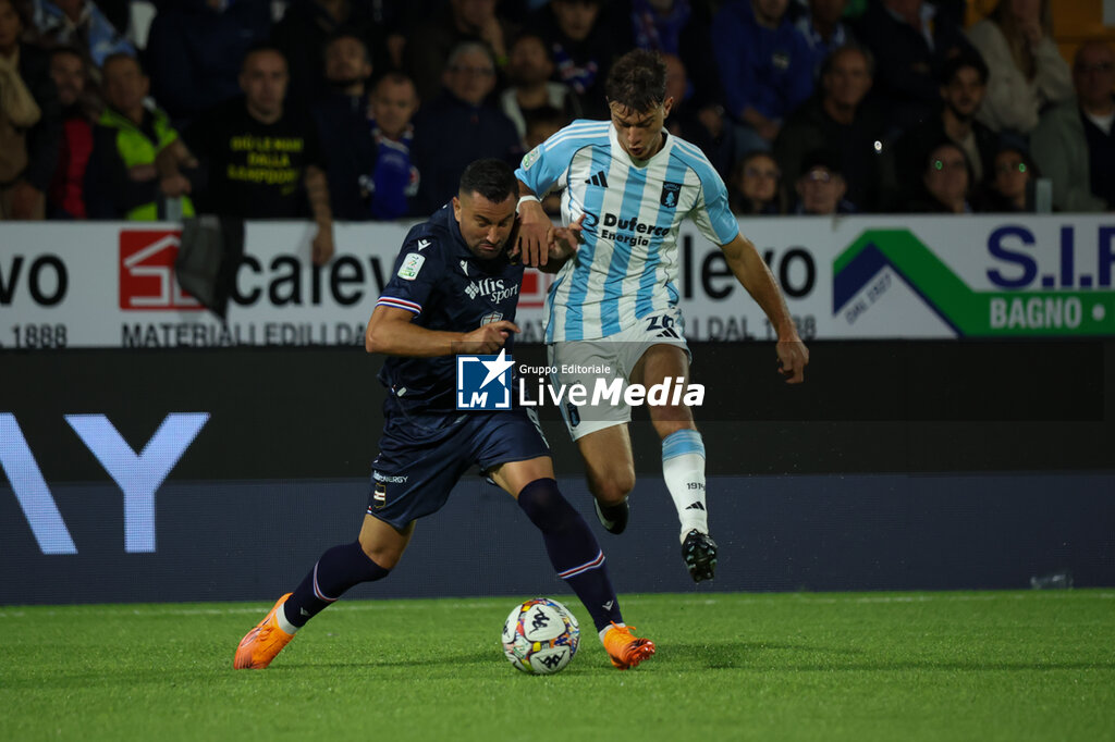 Virtus Entella vs UC Sampdoria - ITALIAN SERIE B - SOCCER