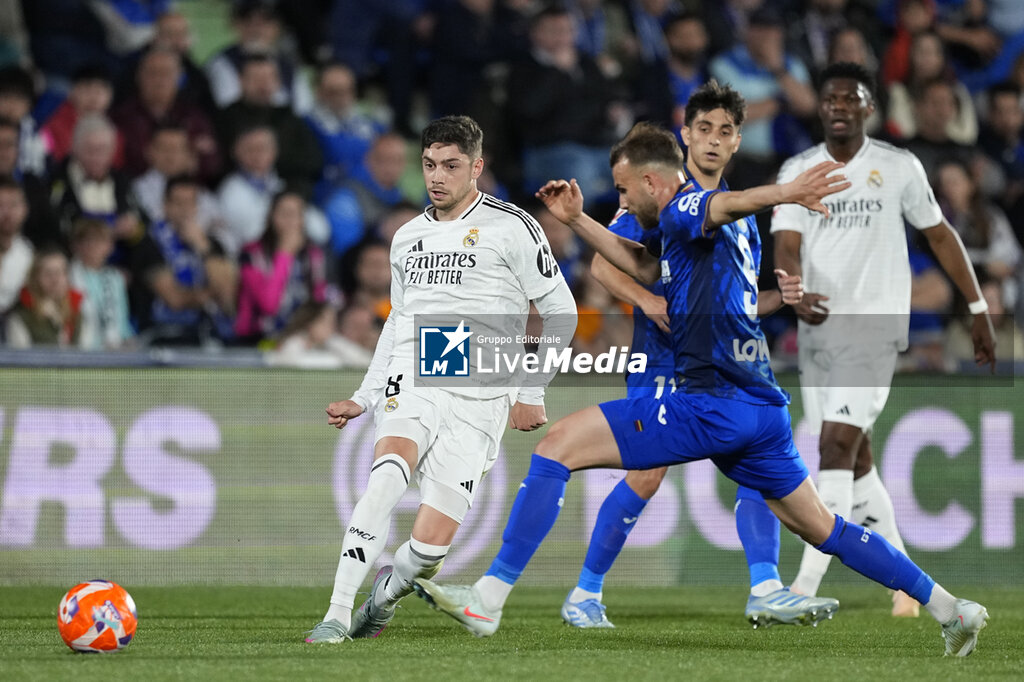 FOOTBALL - SPANISH CHAMP - GETAFE v REAL MADRID - SPANISH LA LIGA - SOCCER