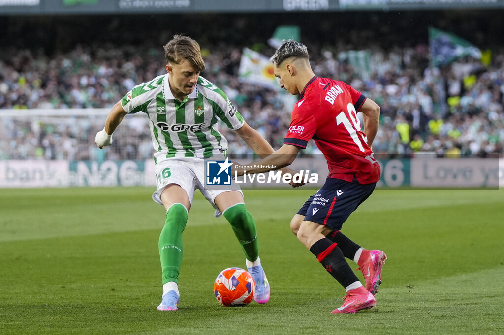 La Liga - REAL BETIS vs OSASUNA - SPANISH LA LIGA - CALCIO