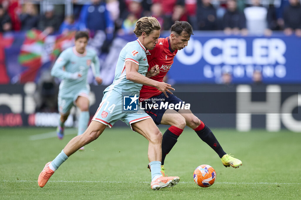 La Liga - OSASUNA vs ATLETICO MADRID - SPANISH LA LIGA - SOCCER