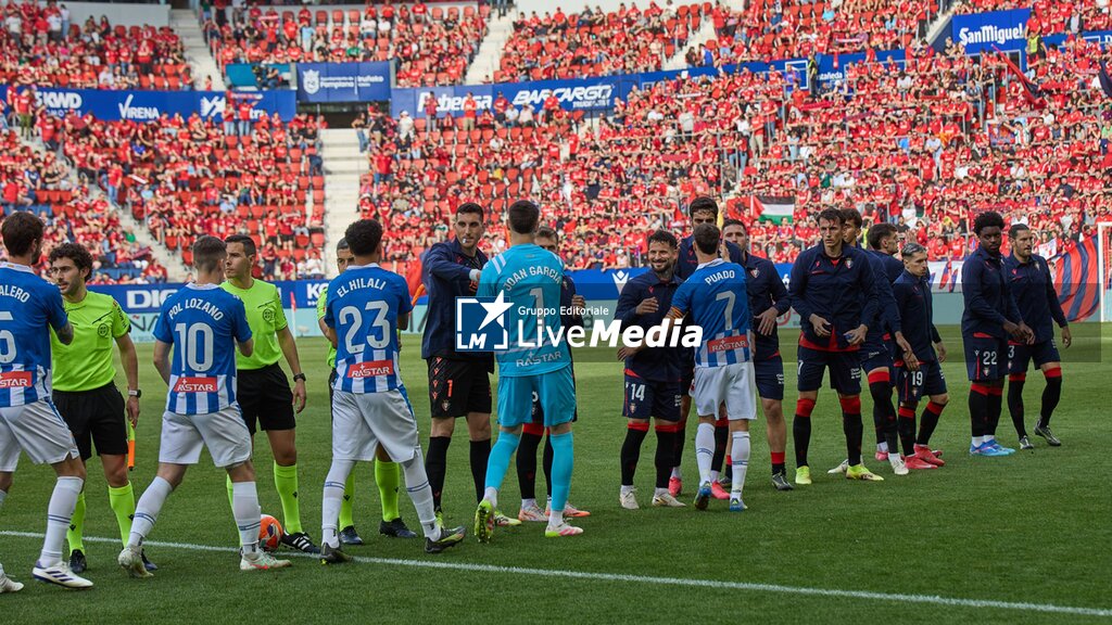 Spanish Liga EA Sports: CA Osasuna vs RCD Espanyol, Pamplona, Spain - SPANISH LA LIGA - SOCCER