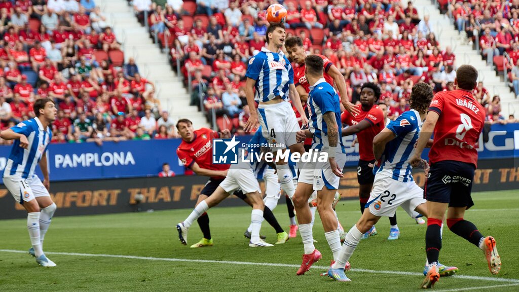 La Liga - Osasuna vs Espanyol - SPANISH LA LIGA - SOCCER
