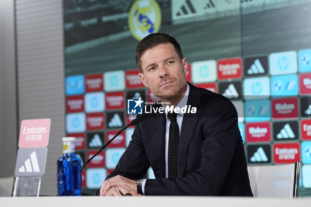 FOOTBALL - PRESENTATION HEAD COACH XABI ALONSO IN REAL MADRID - SPANISH LA LIGA - SOCCER