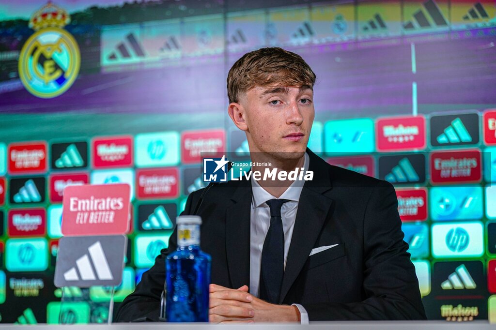 Real Madrid player Dean Huijsen - SPANISH LA LIGA - SOCCER