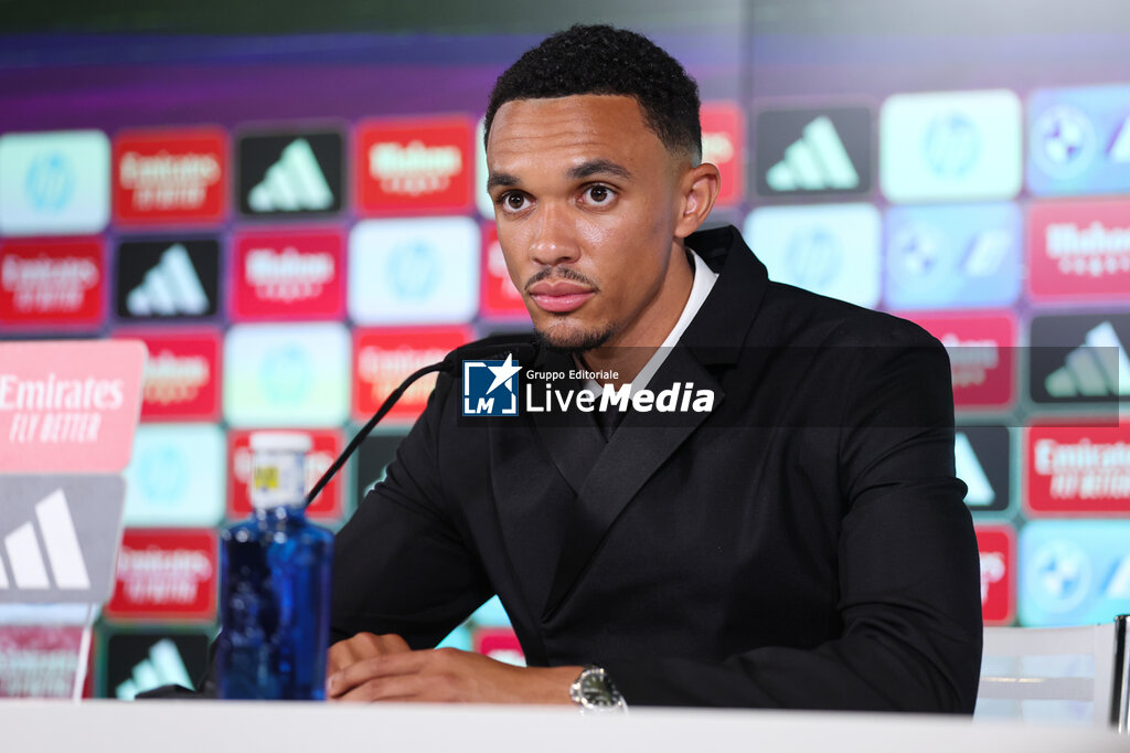 FOOTBALL - PRESENTATION TRENT ALEXANDER-ARNOLD IN REAL MADRID - SPANISH LA LIGA - SOCCER