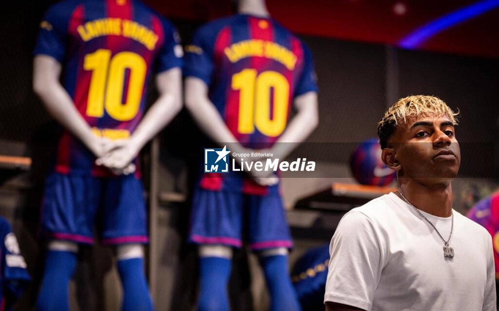 FC Barcelona player Lamine Yamal renovation - SPANISH LA LIGA - SOCCER