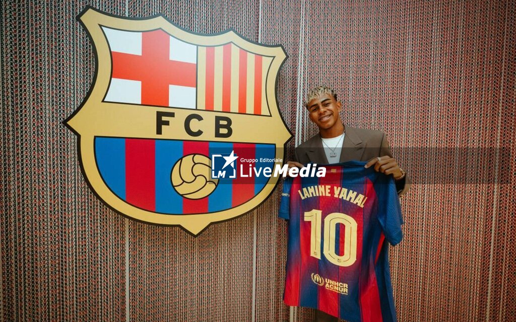 FC Barcelona player Lamine Yamal renovation - SPANISH LA LIGA - SOCCER