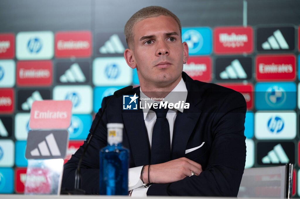 Official presentation of Mastantuono as new Real Madrid Player - SPANISH LA LIGA - SOCCER