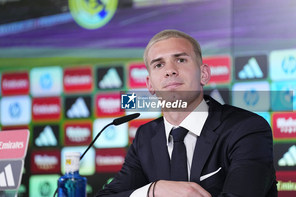 FOOTBALL - PRESENTATION FRANCO MASTANTUONO IN REAL MADRID - SPANISH LA LIGA - SOCCER
