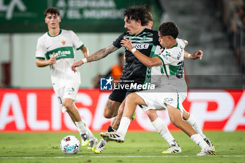 FOOTBALL - SPANISH CHAMP - ELCHE v REAL BETIS - SPANISH LA LIGA - SOCCER