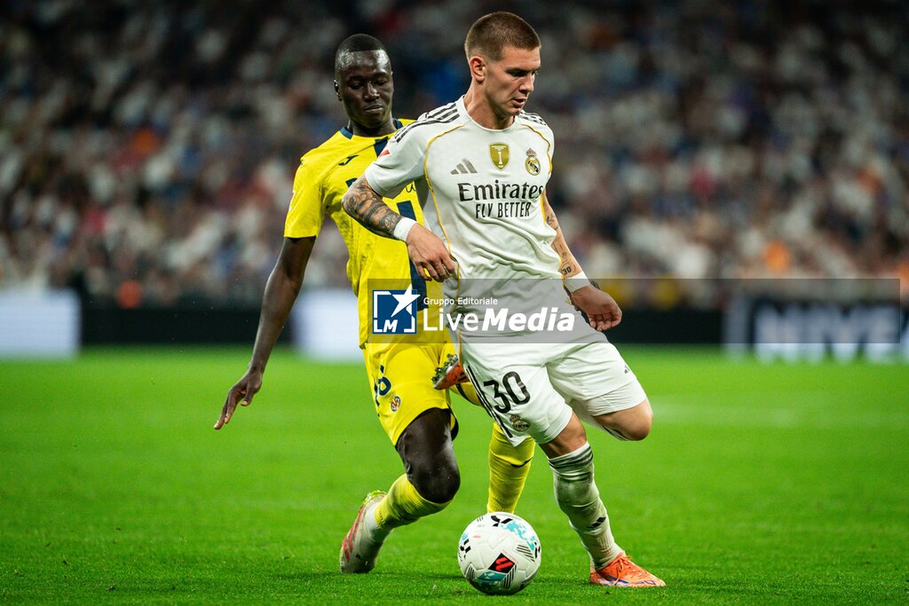 REAL MADRID vs VILLARREAL - SPANISH LA LIGA - SOCCER