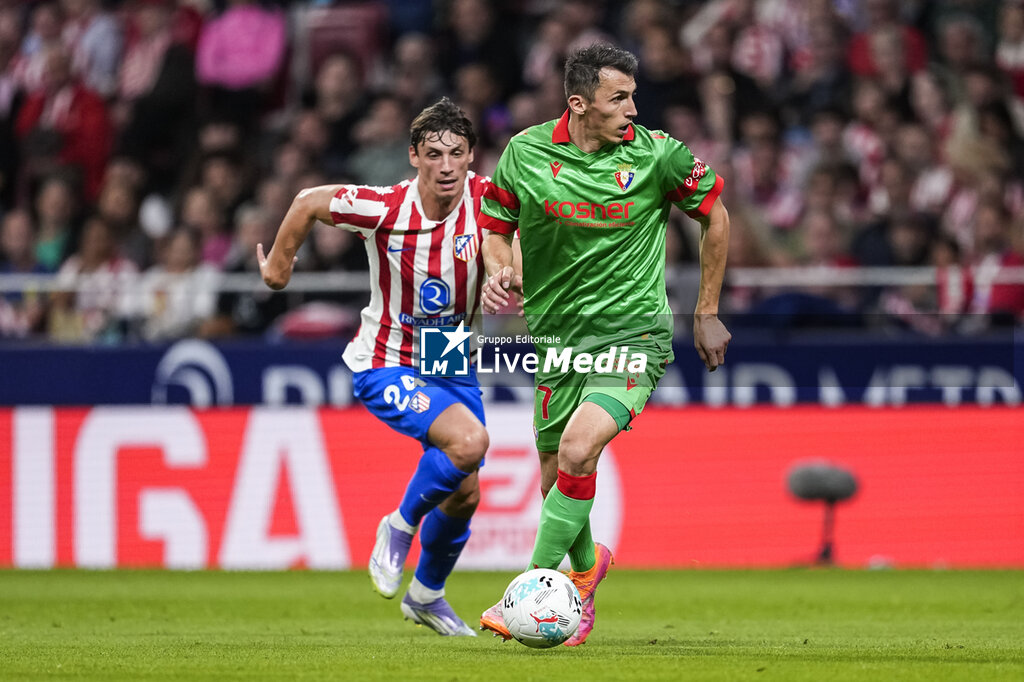 ATLETICO MADRID vs OSASUNA - SPANISH LA LIGA - SOCCER