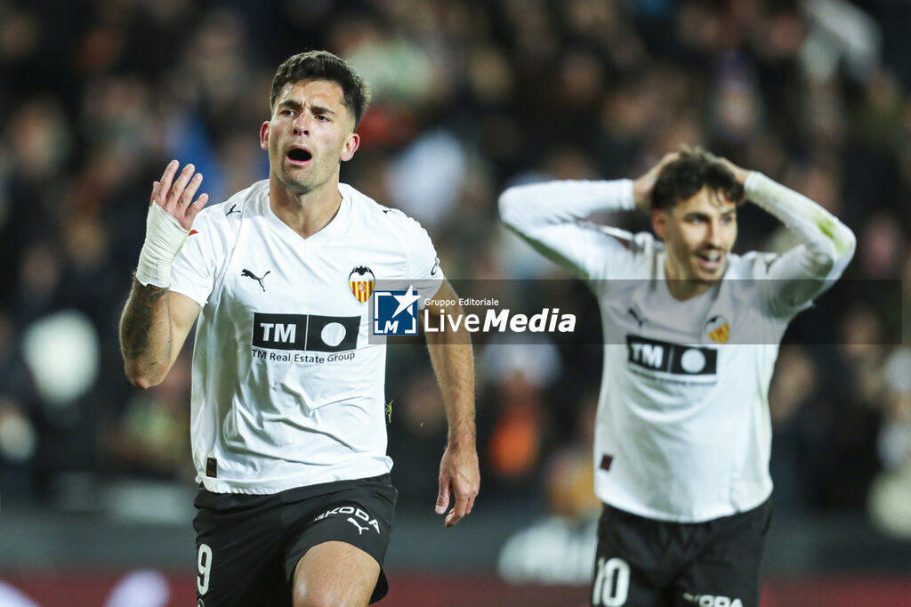 FOOTBALL - SPANISH CHAMP - VALENCIA v LEVANTE - SPANISH LA LIGA - SOCCER