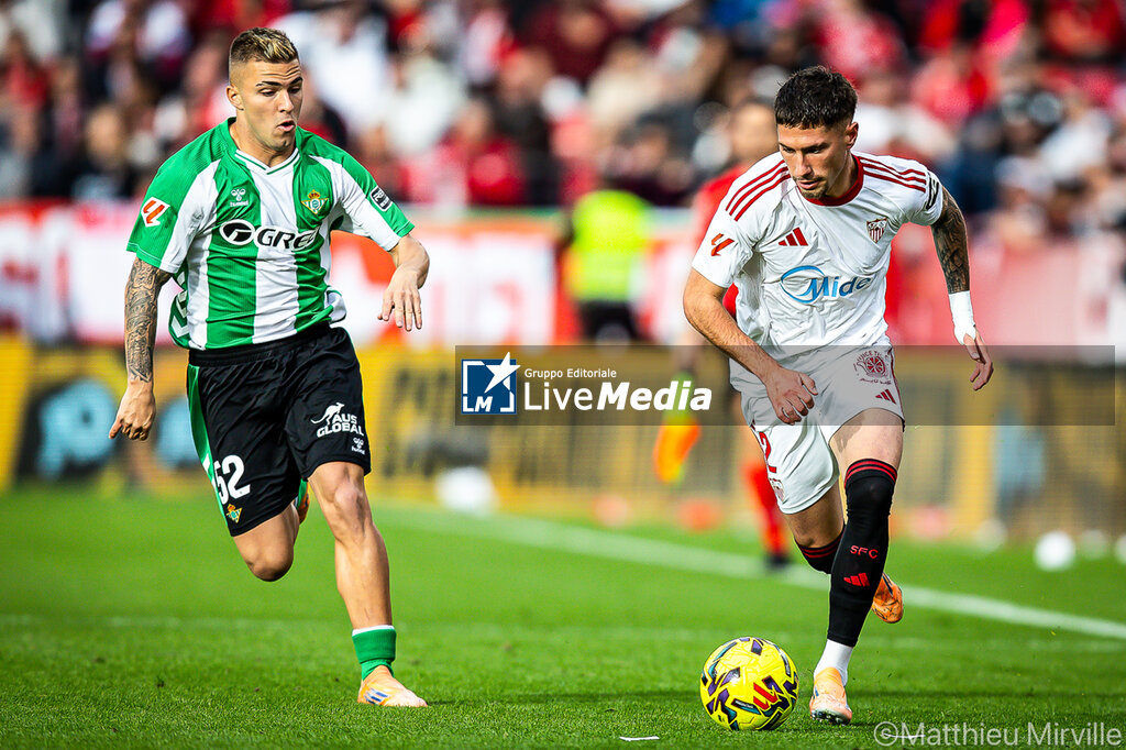 FOOTBALL - SPANISH CHAMP - SEVILLA v BETIS - SPANISH LA LIGA - SOCCER