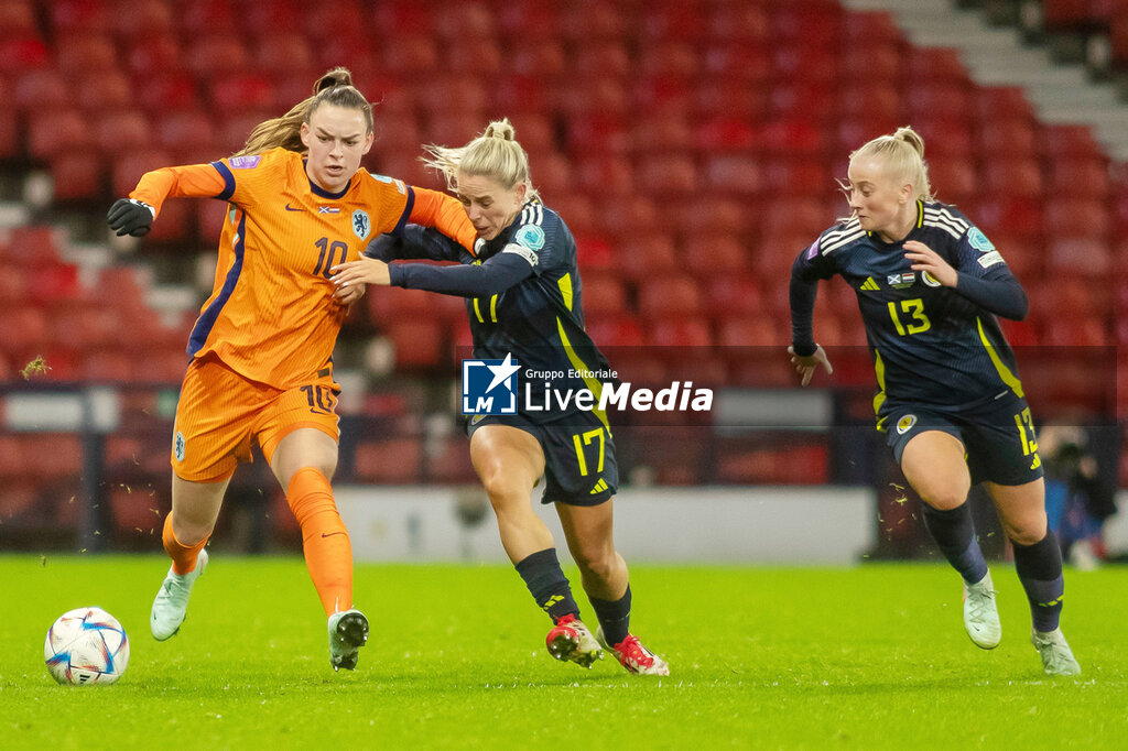 FOOTBALL - WOMEN'S NATIONS LEAGUE - SCOTLAND v NETHERLANDS - UEFA NATIONS LEAGUE - SOCCER