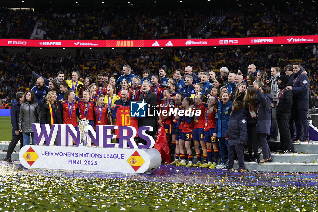 UEFA WOMEN'S NATIONS LEAGUE FINAL - SPAIN vs GERMANY - UEFA NATIONS LEAGUE - SOCCER