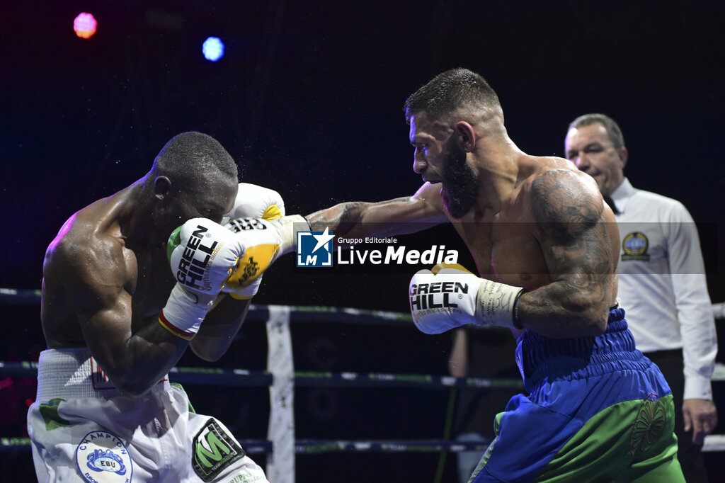 Titolo Europeo Silver Superleggeri - Metonyekpon vs Casamonica - BOXING - CONTACT