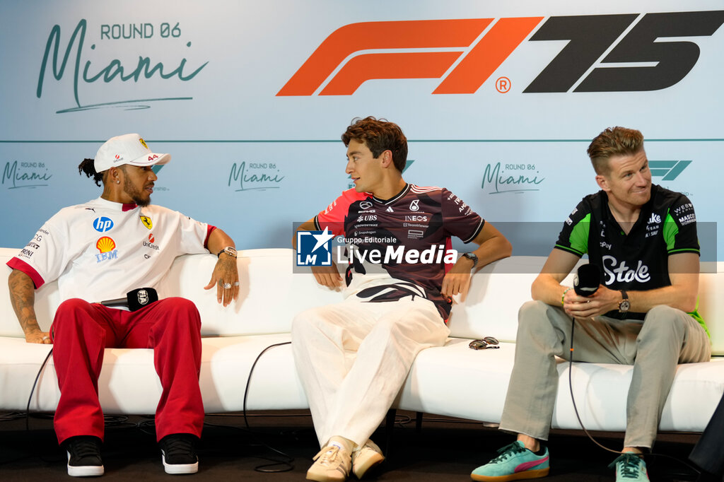 Crypto.com Miami Grand Prix 2025 - Press Conference - FORMULA 1 - MOTORS
