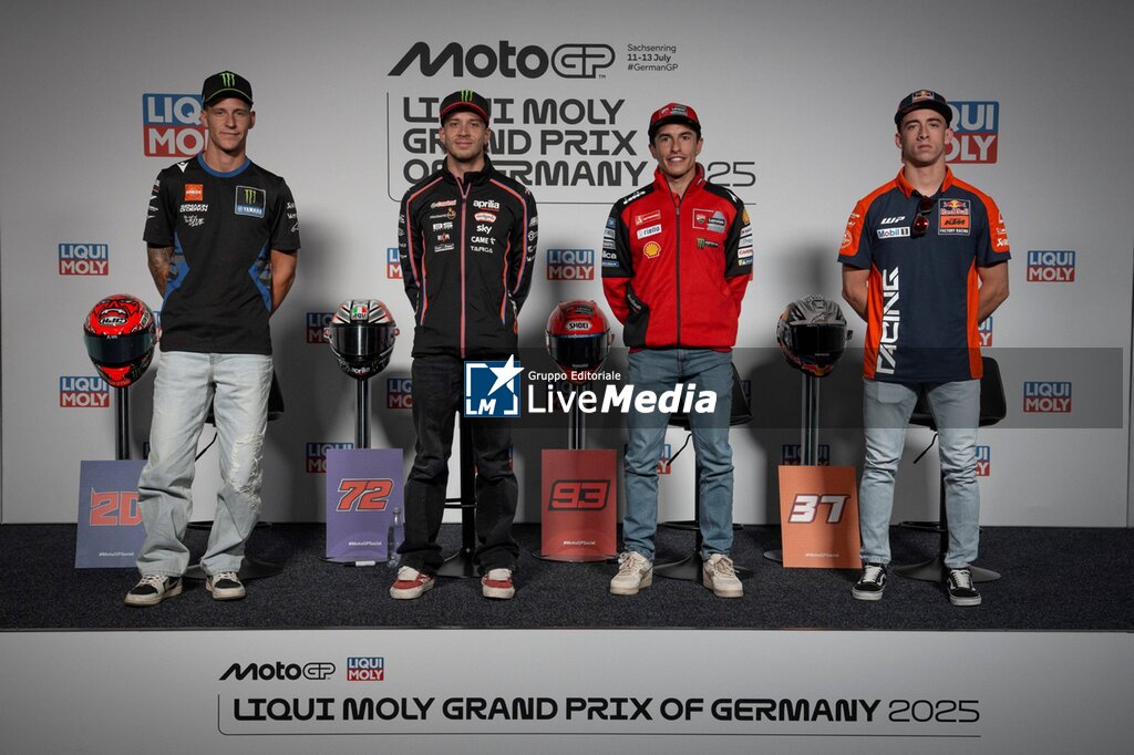 Press conference MotoGP GP of Deutschland - MOTOGP - MOTORS