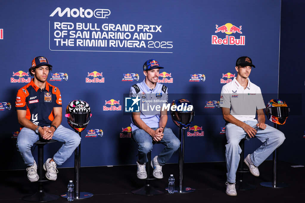 Red Bull Gran Prix of San Marino and the Rimini Riviera - Pre-event press conference  - MOTOGP - MOTORS