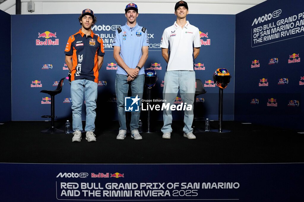 Press conference MotoGP GP of San Marino and the Rivera de Rimini - MOTOGP - MOTORS