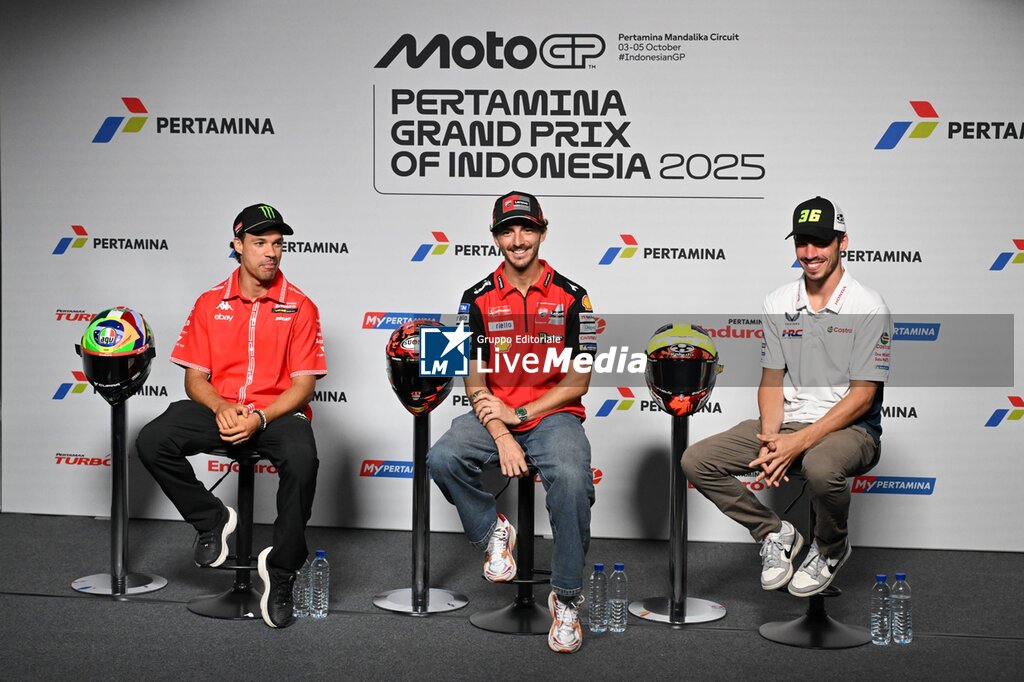 Press conference MotoGP Indonesia Grand Prix - MOTOGP - MOTORS
